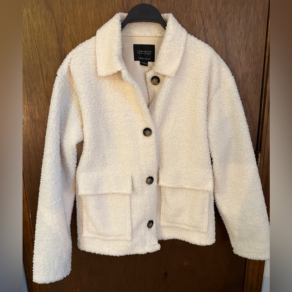 Sanctuary faux sherpa jacket